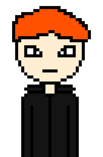 [a41074] *runs into the wall of the room not looking where he was going*