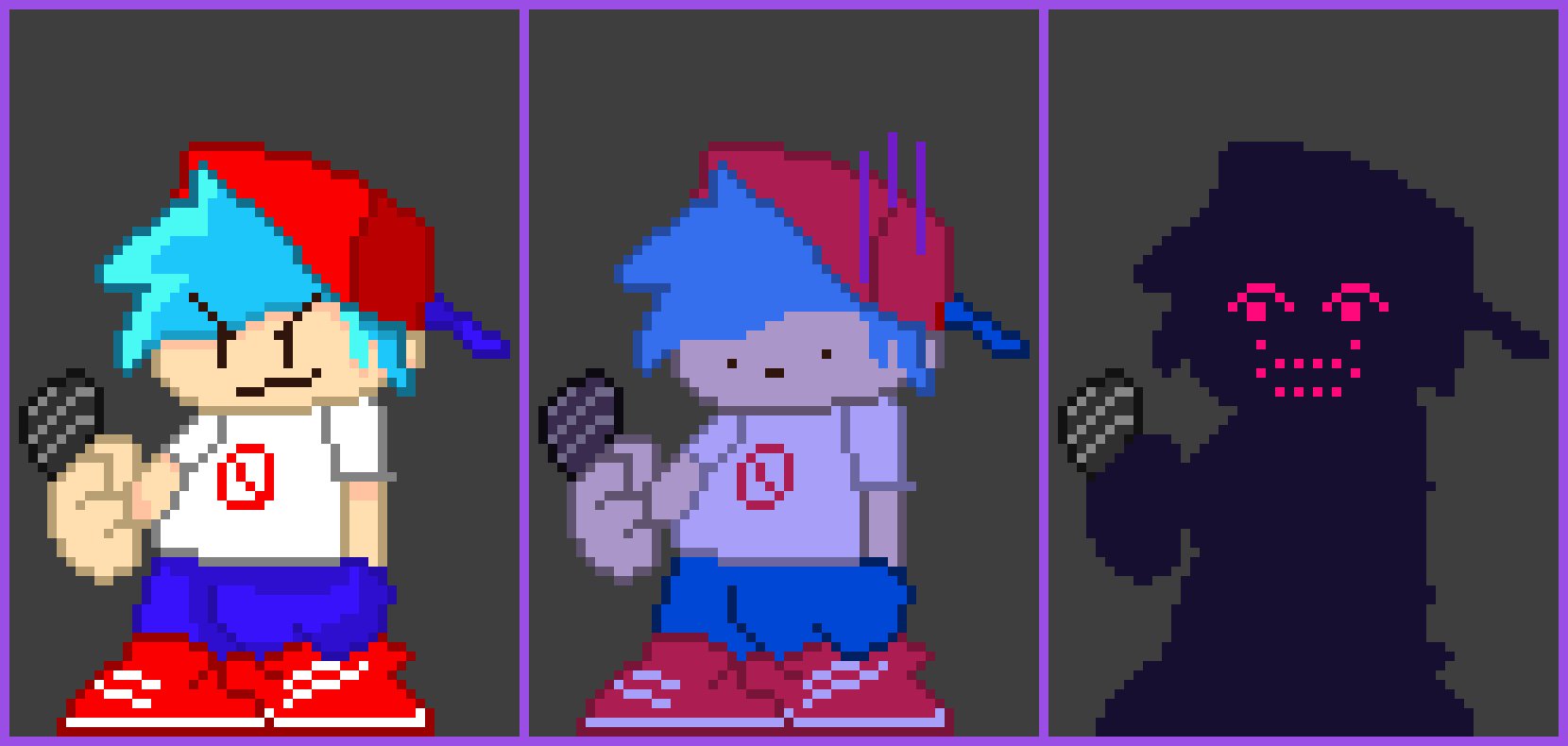 [6a7b6a] ... three of them