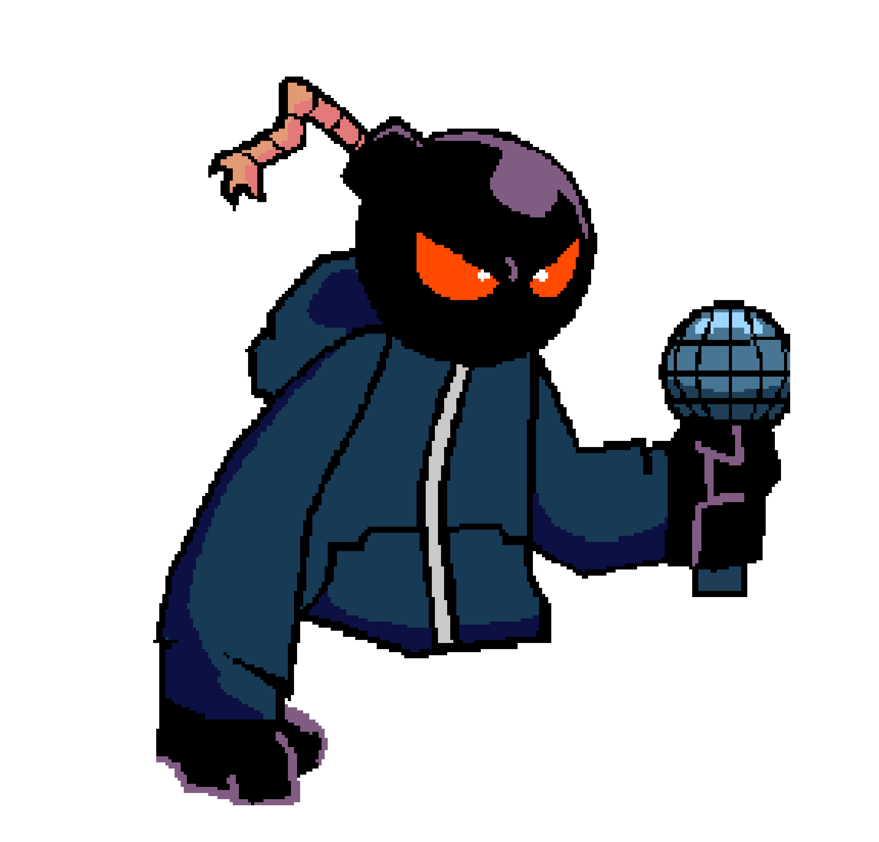 [77b851] The "mod" is basically Back Alley Blitz x Mid Fight Masses where whitty is tyring to find a new hiding place after fighting boyfriend and stumbles upon an "abandoned" church and he looks for the best spot to hide and he finds Ruv and Sarv and well the rest of the contexts will be in the "mod" | -Grim