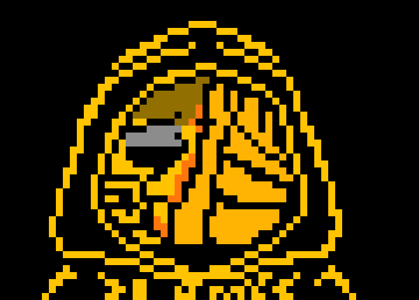 [af8e4b] -{ Lands infront of chara and uses his ability- To chain people. Chara is now "Collar`ed." }-