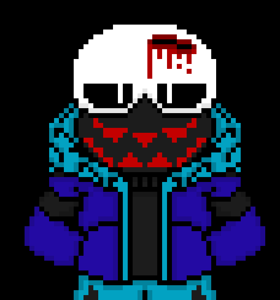 [b63bdb] *tps with him back to Toriel and Frisk* found the owner of the knife