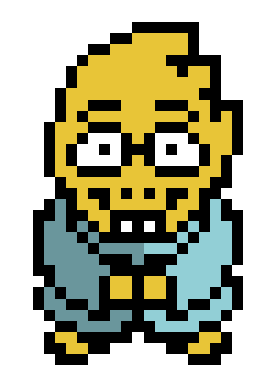 [ee42a6] Sharptale Alphys overworld