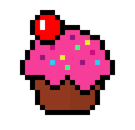 [9664c4] Cute Cupcake