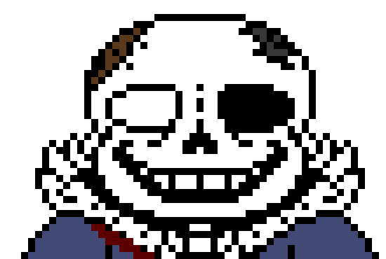 [53a360] spikes impales error sans arms and legs then an blaster fires from above him *