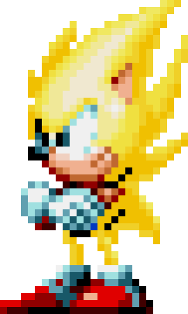[523dc2] *turns super sonic* -sonic