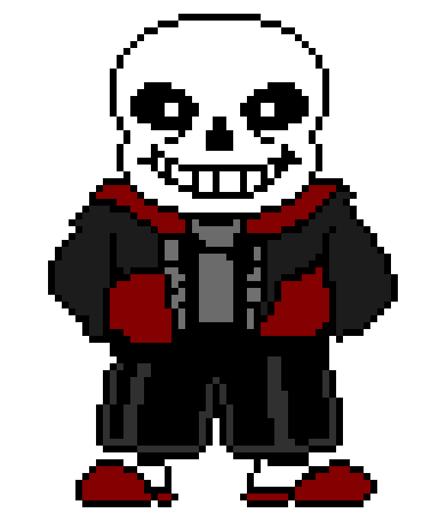 [9664c4] Black sans