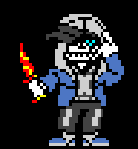 [57dac4] * Hello there human, looking for this? Sorry, but I have insider information and I have to confiscate it. Now then, let's begin 'Frisk' * This is not Sans... atleast not fully. Take back whats ours and strike them down partner (=