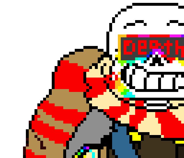 [86ff52] I accidentally said the n word too my sister- Fresh!Ink sans