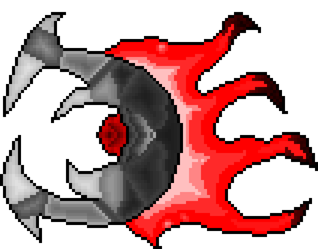 [965131] *the doppleganger explodes, sending the remains of its armor everywhere*