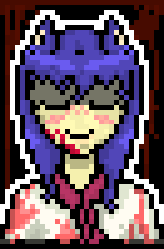 [5b2f3e] Mocha... Mocha Mocha Mocha....... it's blood from past victims who were foolish enough to come crawling for said treasure in PAM's underground torture maze. instead dying by a trap and me ending up finding them. being trapped sure has made me insane