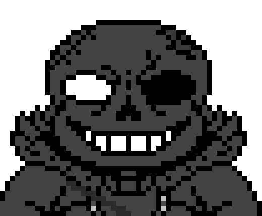 [53a360] a clone appear with insanity sans ( Green jacket ) then tosses him to a wall *