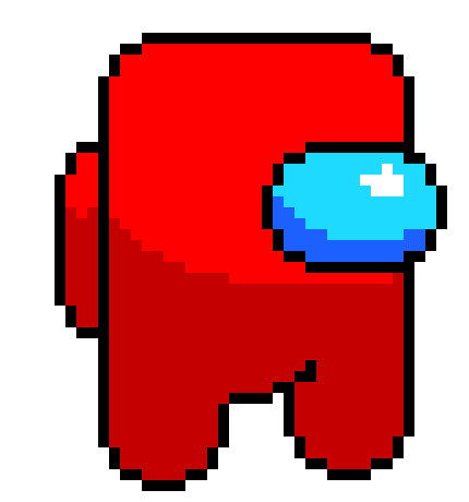 [33d4db] Among us but pixelated