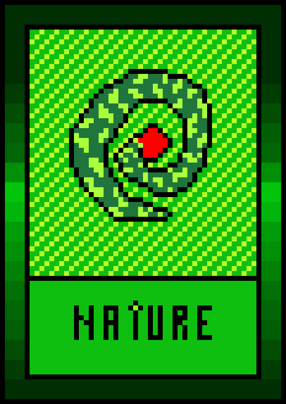 [880c17] Nature Reverse Holo