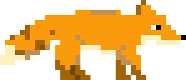 [b8d3c8] fox walking 1