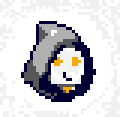 [dfb43a] Reaper Overwatch Pixel Face 