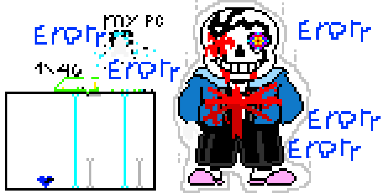 [290d29] sans and his L A S T    H O P E phase 8