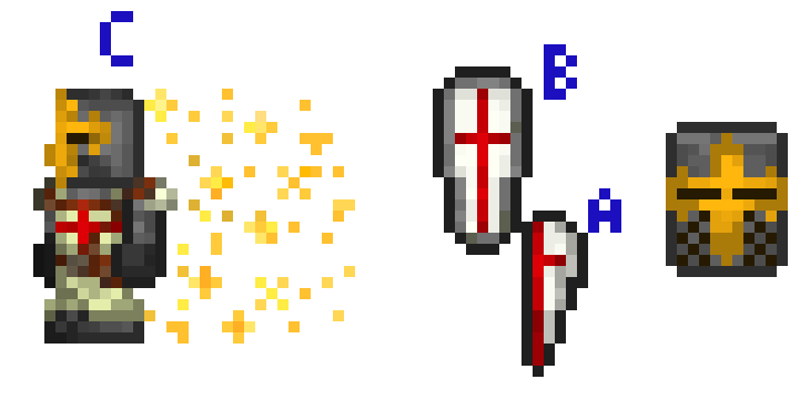 [591483] Crusader Set