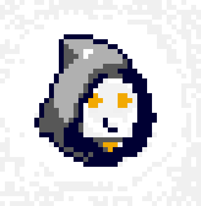 [dfb43a] Reaper Overwatch Pixel Face 