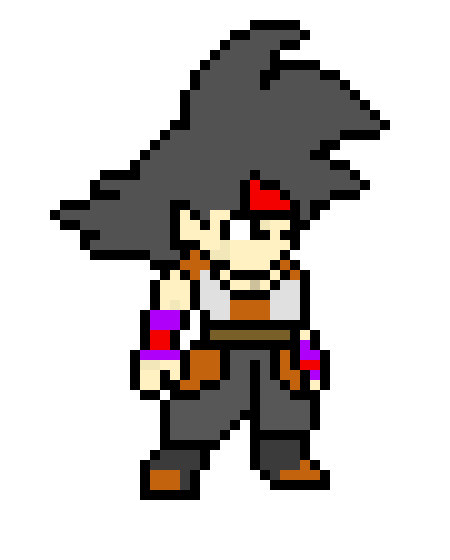 [6b8cb3] DBZ What If Bardock Started A Rebellion: Bardock Base Form