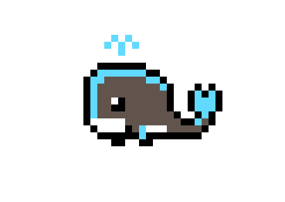 [e3be5b] Pixel Whale