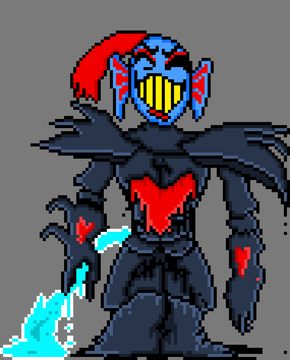 [9664c4] Undertale Undyne the Undying melt 2 (colored and reedited)