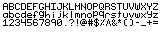 [57f5c4] 7x5 Alphabet Font (PIXEL SANS)