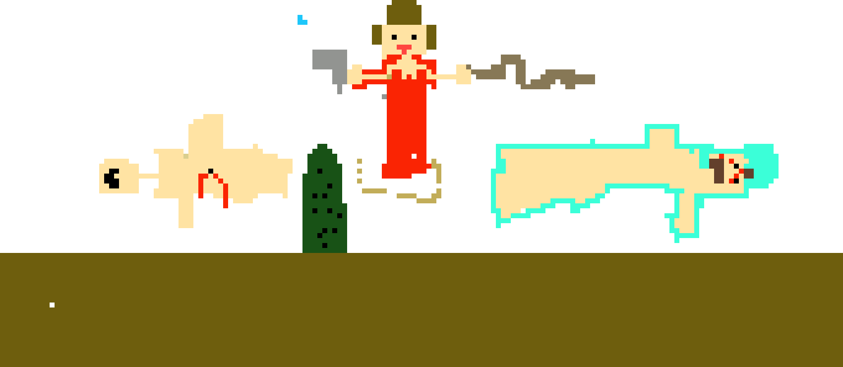 [9664c4] Woman cowboy kills 2 abusive men