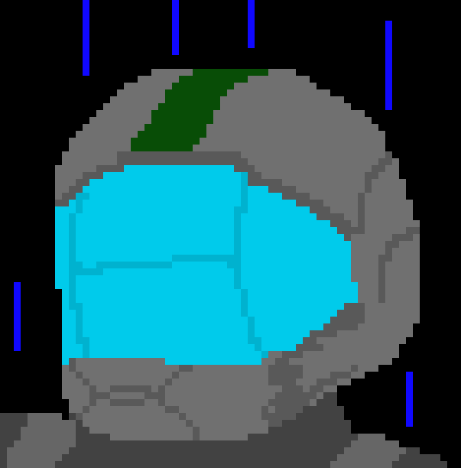 [de8c0d] *Odst is carving something and ignores Aarons Question*