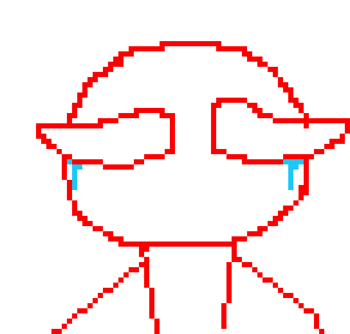 [2a5e18] crying cause make up wouldn't make this sad shit look any better