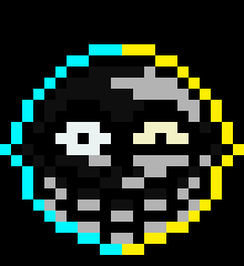 [17d6d3] ...he just gets creepier as the sprites go on. it was fun to make.