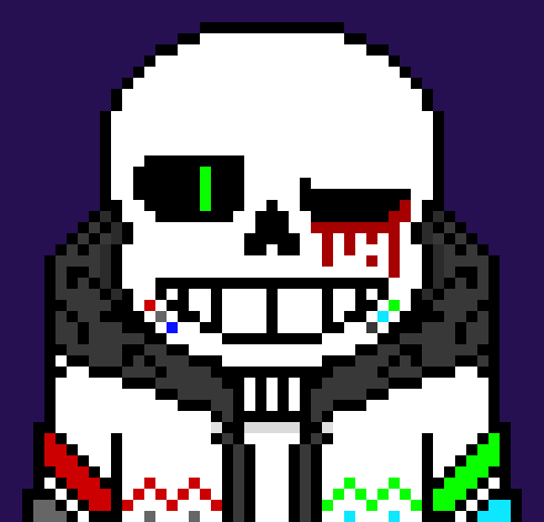 [0ae1f1]  i made an au called Kingdomverse, where all the aus are pretty much kingdoms, and with knights and guards and stuff. i drew it in a sketchpad, but im hoping i can make a good sprite