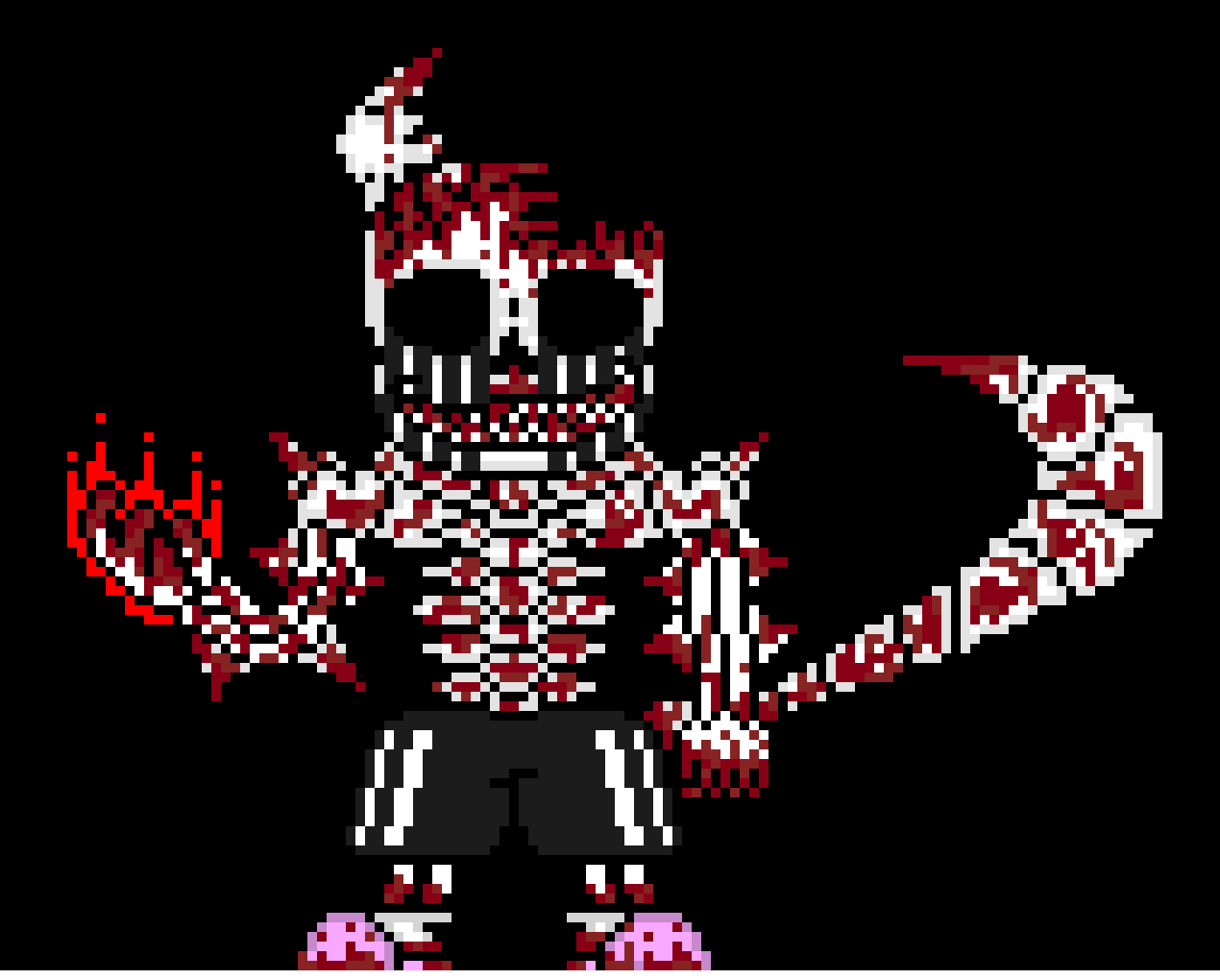 [e8cb42] HEY BOSS, THIS DARK FREAK IS SAYING THAT HE IS STRONGER THAN YOU