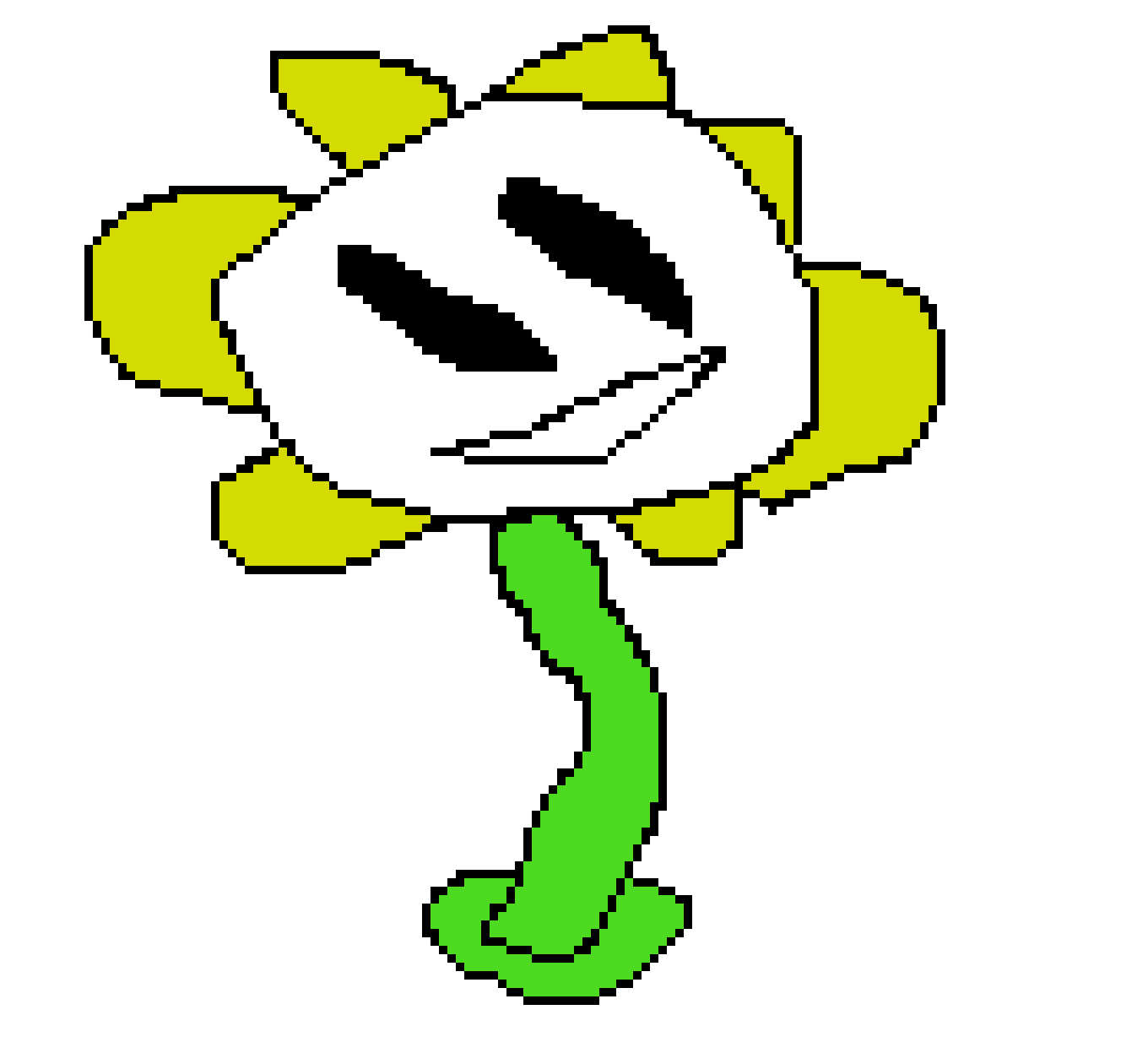 [4fbda4] ayo it's cursed flowey- Evan