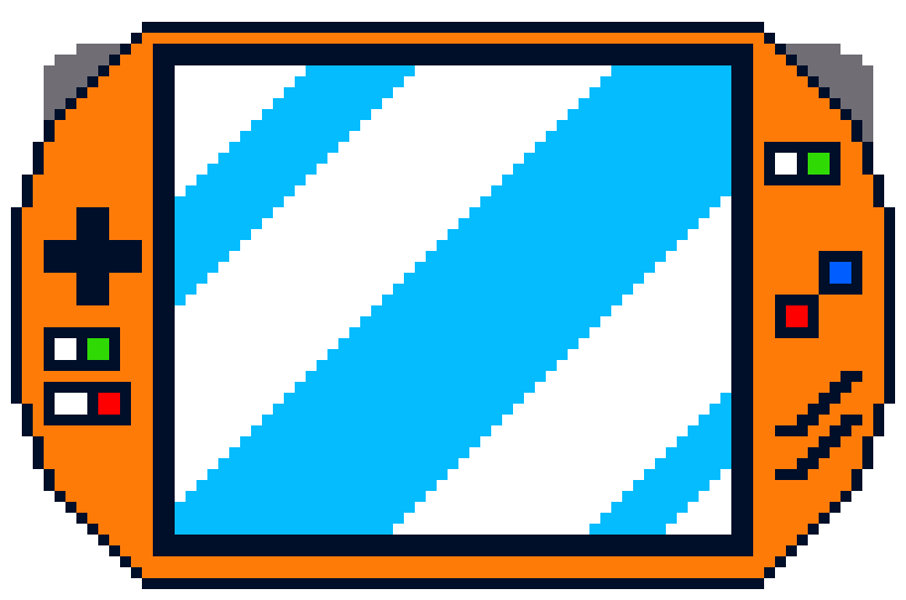 [9664c4] Emulator Full Orange-Blue-White