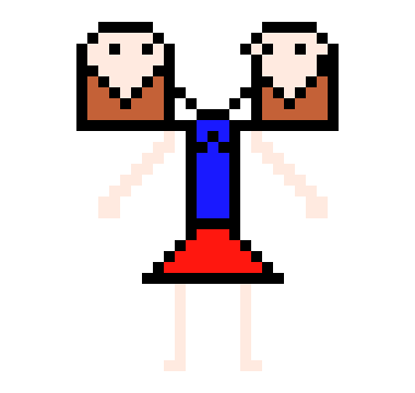 [9664c4] Conjoint Twins Jenny & Julie