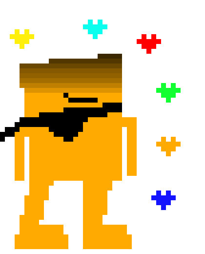 [df4002] i have hid something VERY special in my sprite sheet. c a n y o u f i n d i t ? -badly drawn dude