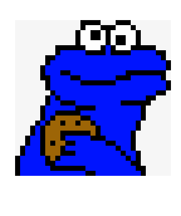 [93d1fc] I made cookie monster -n1c0