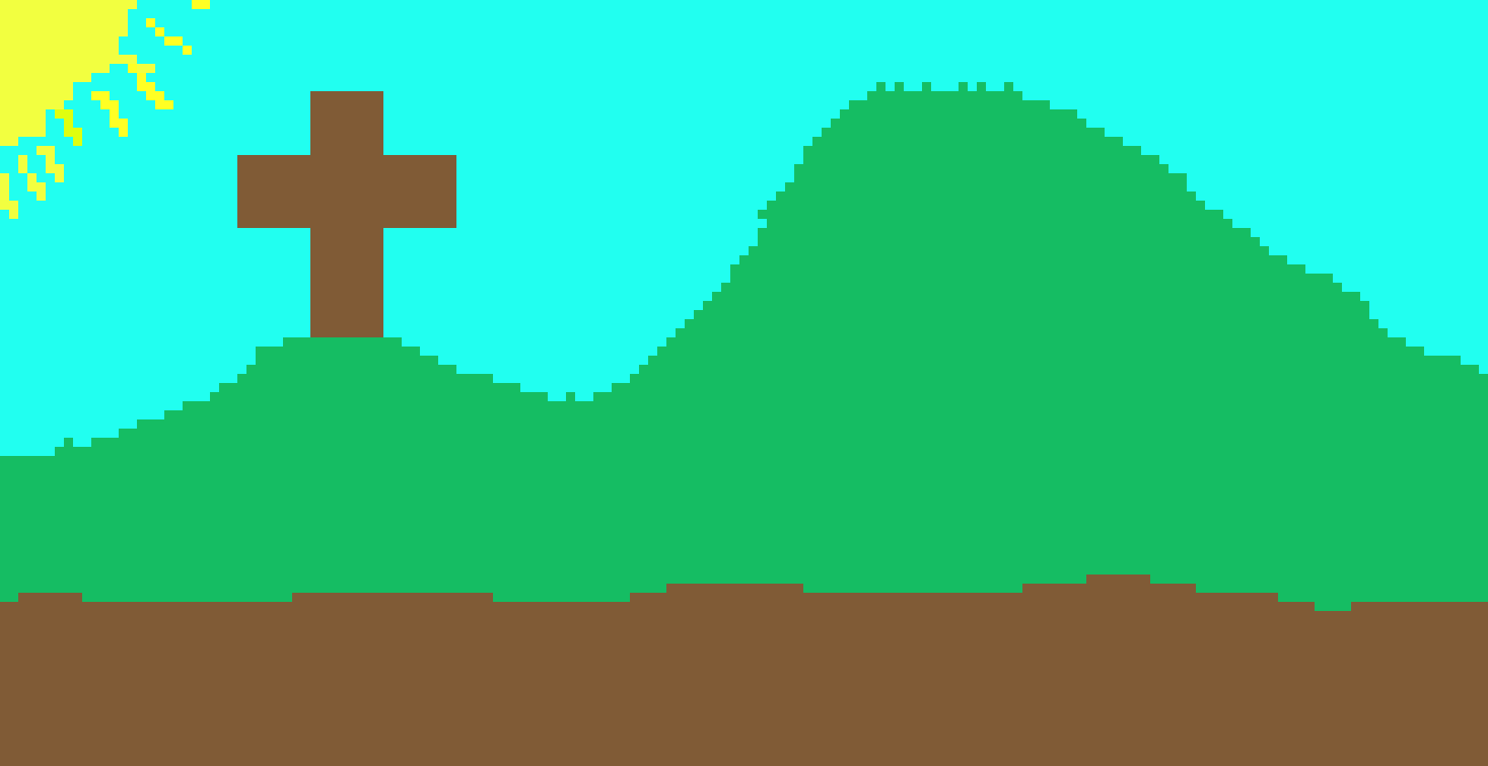 [013ac0] Cross on the hills