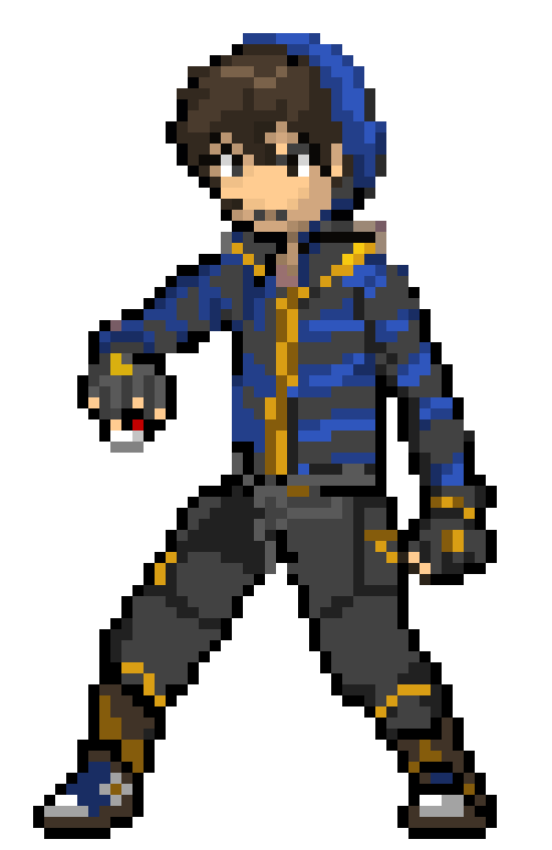 [f407de] pokemon trainer sprite