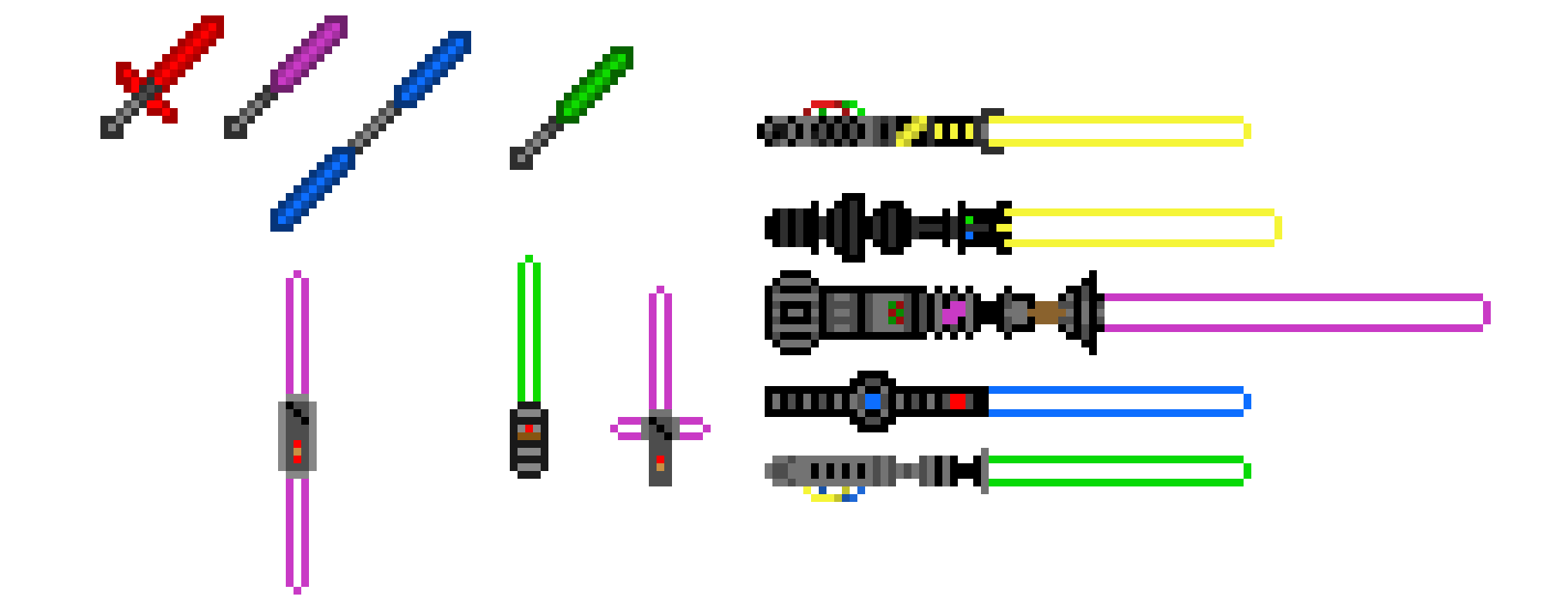 [5ffd96] Just a bunch of Lightsabers