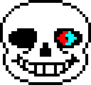 [1365bf] Sans Sprite (Bad Time Eye)