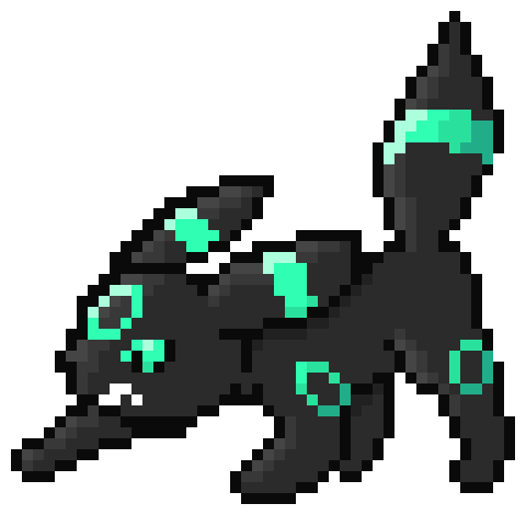 [6a6dc2] hp 32/104 Umbreon used Shadow Claw!   -TomKat