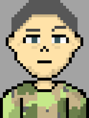 [90896a] This seemed to pique his interest. He pulled out the chair from his desk and sat, watching the doorway and waiting.*