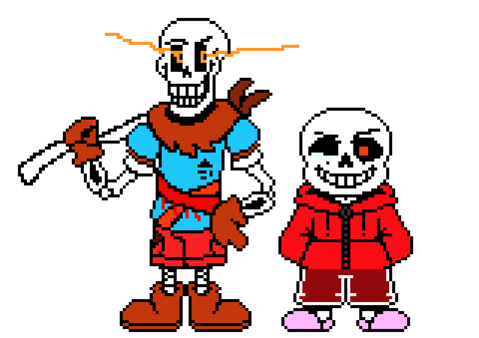 [9664c4] SwapSwap Sans And Papyrus The SkeleBros