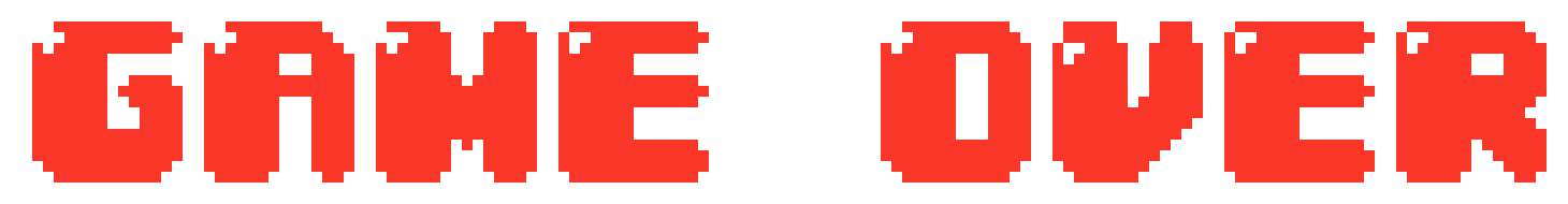 [e07c8d] You win! Game over pixel transparent