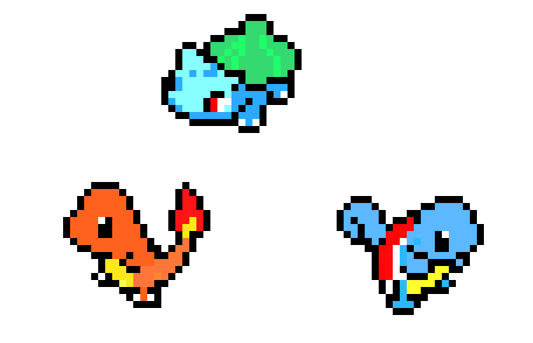 [9664c4] starters pokemon