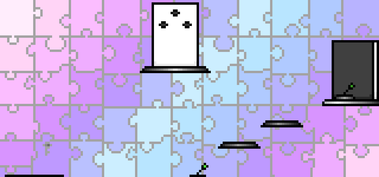 [9664c4] Puzzle 2 viable key hole closed invisible door 