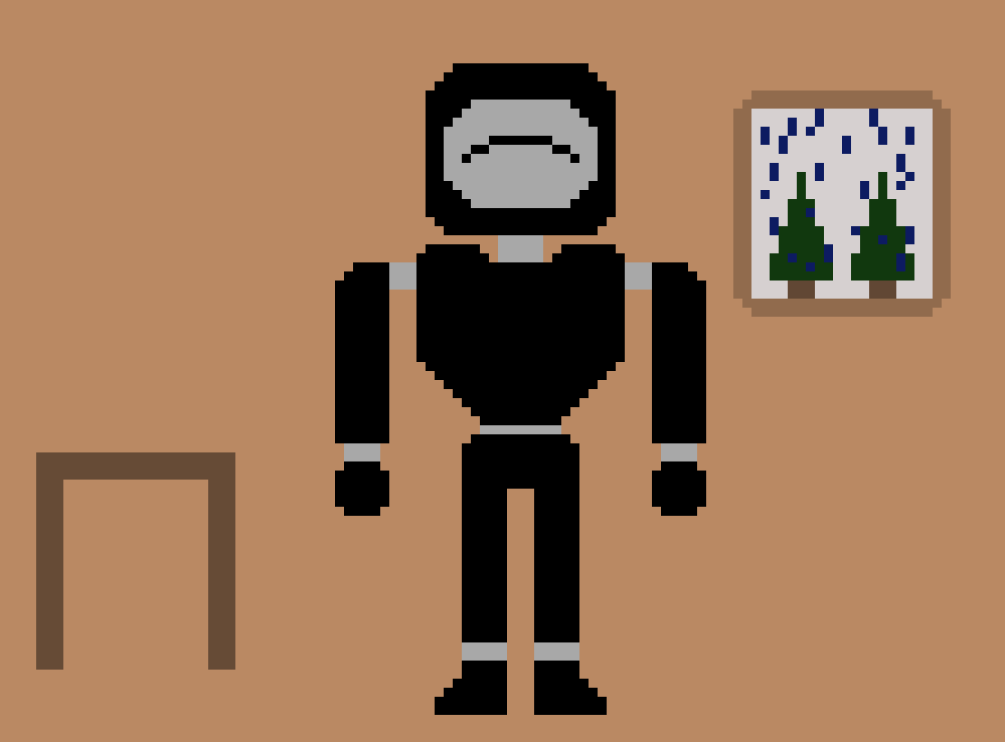 [25d002] *He tries to relax,But keeps betting creeped out* 