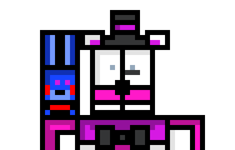 [1550bf] *looks at chara* hey kid? want some D R U G S - funtime freddy / freddy.....dont you dare..... - bon bon
