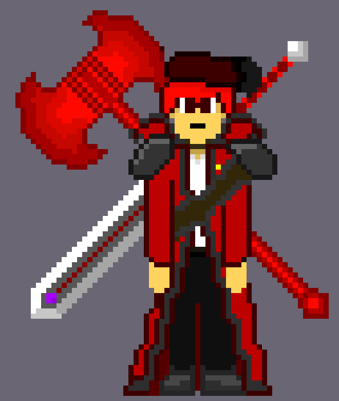 [2fe70b] Call me Crimson... and what is it Imposter Cat?